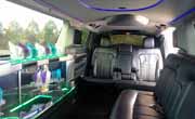 Stretch Lincoln Limo Inside